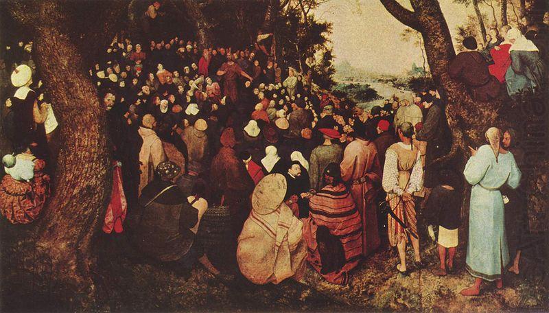 Pieter Bruegel the Elder Bubdigt des Johannes china oil painting image